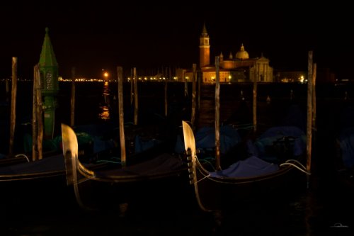 Santa Maria della Salute vue du palais des Doges - Venise