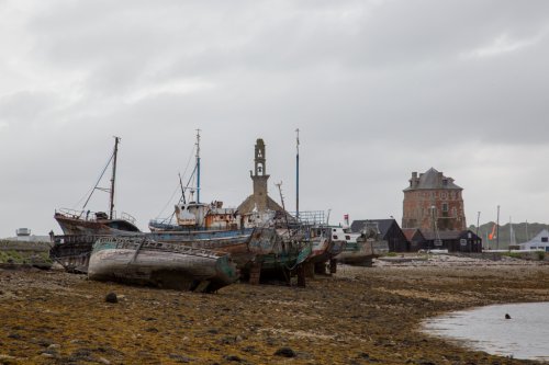 Cimetière à bateaux de Camaret (29)